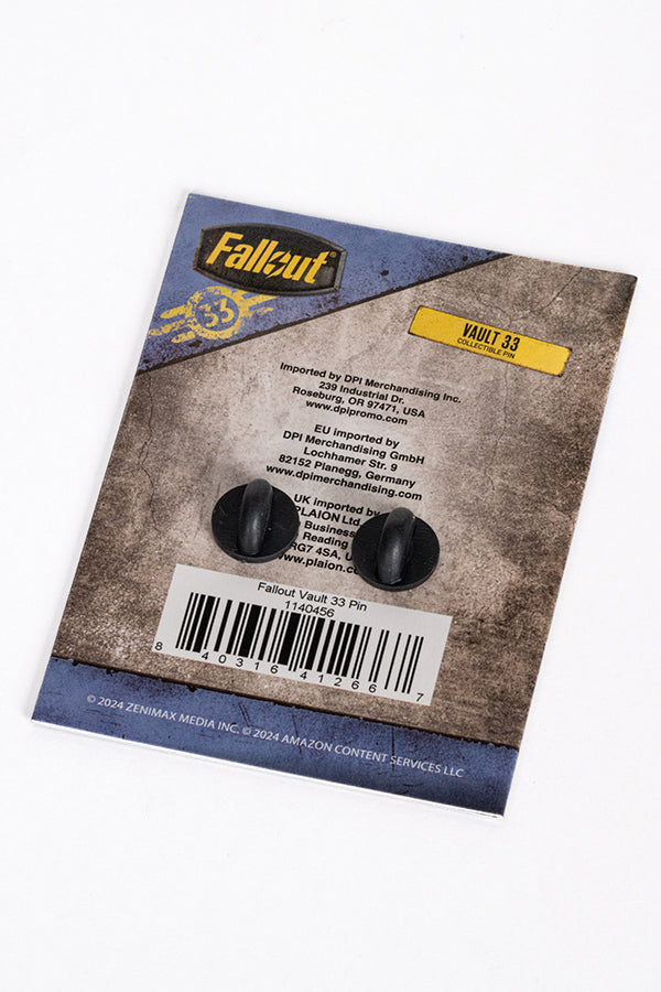 Fallout Vault 33 Pin - Image 3